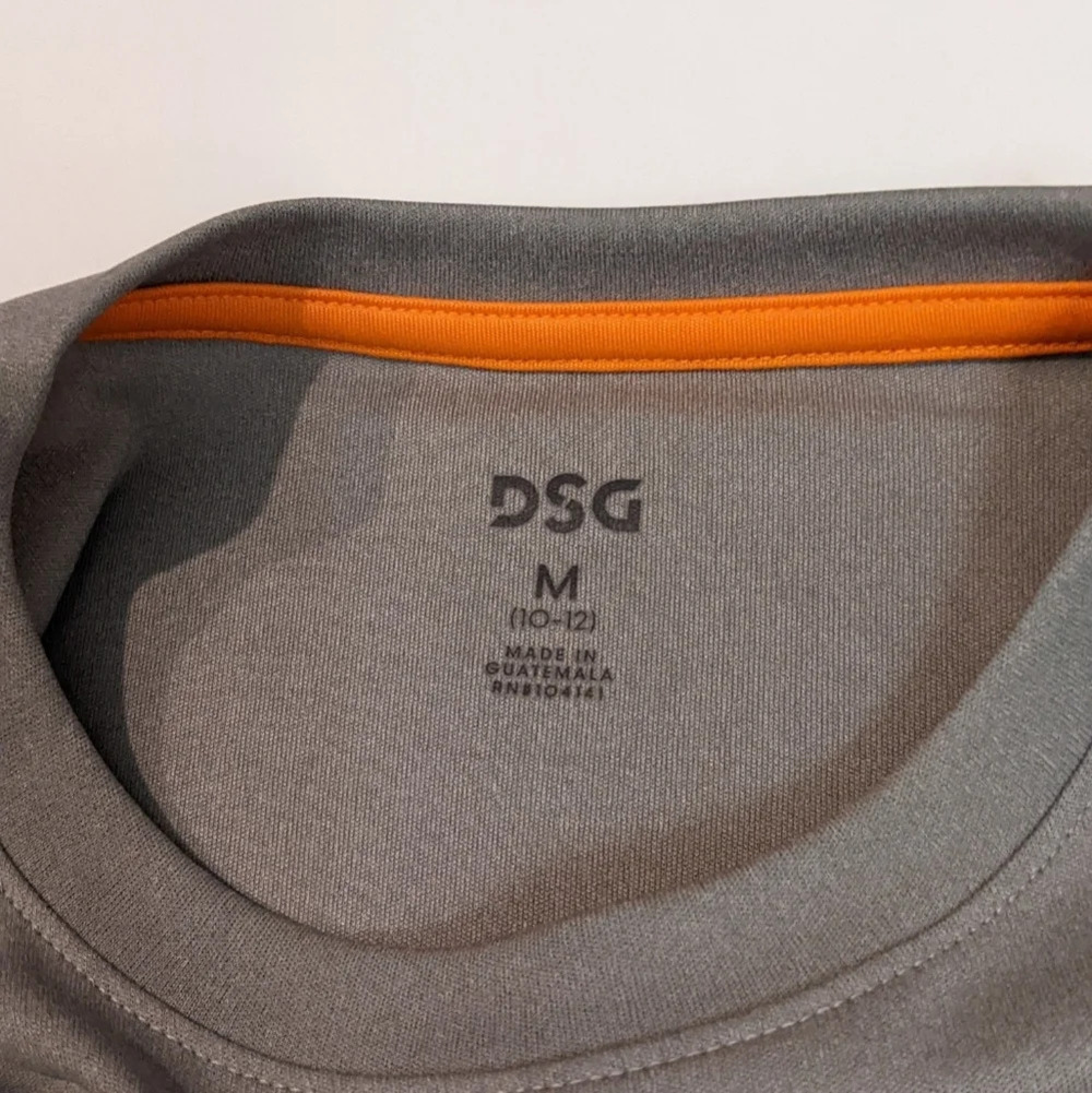 Boys Gray Moisture Wick Active Wear DSG T-Shirt - Picture 5 of 6